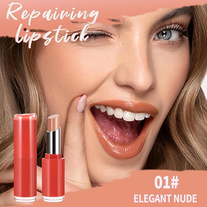 Matte Creamy Lipstick for Women, Long Lasting Waterproof Velvet Lipstick, Lip Stick Crayon Buildable Blendable Creamy Color, Moisturizing Longwear Lip Makeup 01#