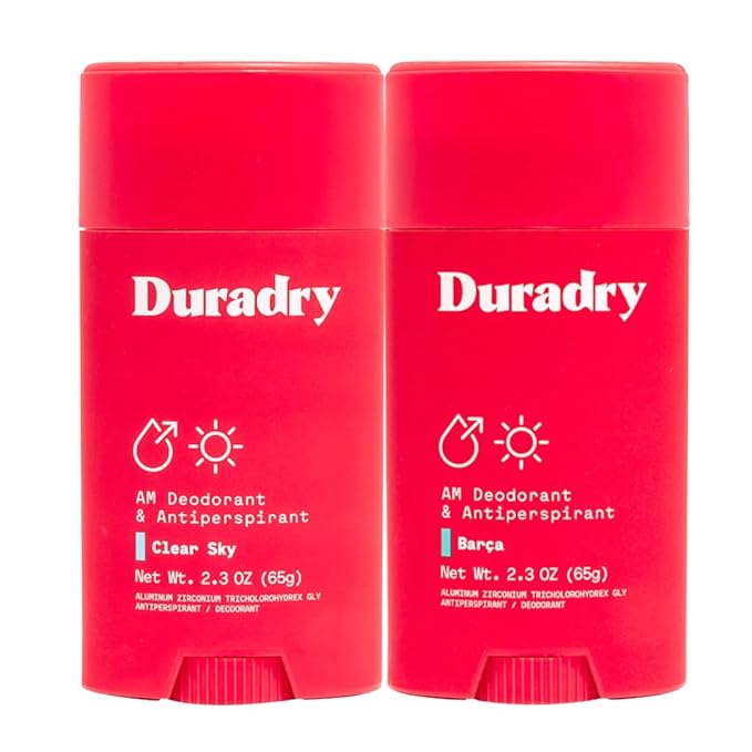 Clinical-Strength Antiperspirant Deodorant for Women and Men - Clean formula with Natural Ingredients, Odor, and Excessive Sweat protection for Armpits - Crisp Pear + Vanilla/Sweatwater + Sea Salt