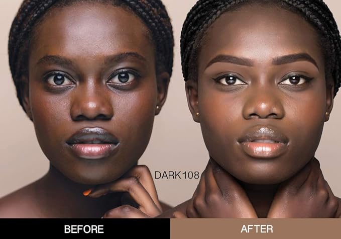 Bellaterra Cosmetics BB Cream – Tinted Moisturizer & Mineral Foundation Makeup, Dark 108 – Lightweight, Oil-Free, Buildable Coverage, Matte Finish, Anti-Aging Concealer, Clean Beauty, 1.69 oz