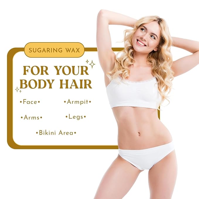 MOOM Express Wax Strips with Chamomile & Lavender, Hair Removal Kit with Finishing Oil – Face, Bikini Area & Brazilian, 10 Double-Sided Strips (2 Pack), 40 Count