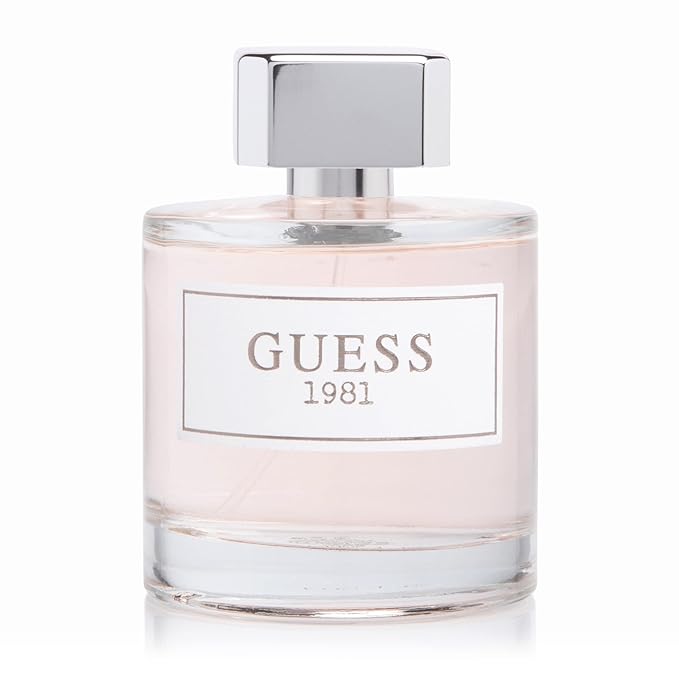 Guess 1981 Women/Femme Eau de Toilette 3 Piece Gift Set - Perfume Spray 3.4 Fl. Oz., Travel Spray 0.5 Fl. Oz., & Body Lotion 6.7 Fl. Oz.