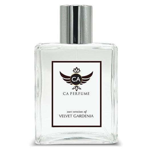 CA Perfume Impression of Velvet Gardenia for Women and Men Eau De Parfum Amber Floral Scent Long Lasting Unisex Fragrance Signature Scent for Day and Night Wear 3.4 Fl Oz 100ml