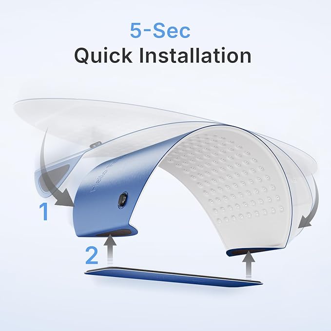 FDA Cleared Red Light Therapy for Face and Neck, 4 Modes LED Mask Light Therapy, Blue Infrared Red Light Therapy Mask for Wrinkles and Acne, PDT Photons Facial Skin Care Device