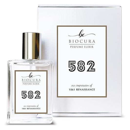 BC Perfume 582 Inspired by 1861 Renaissance For Women & Men Replica Fragrance Dupes Eau de Parfum Spray Bottle 1.7 Fl Oz/50ml-X1