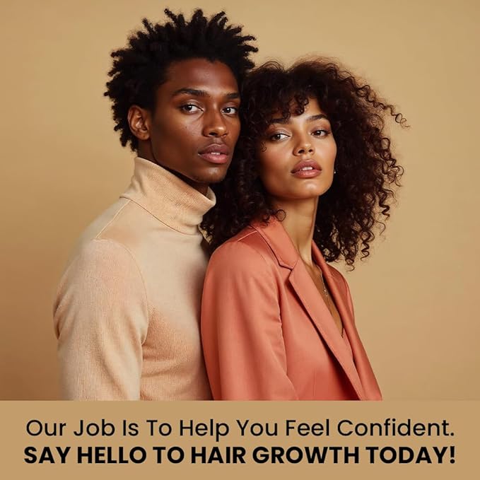 Rennora Hair Growth Serum with Organic Herbs and Natural Vitamins, Peppermint Oil, Stinging Nettle, and Rosemary Oil, No Chemicals, Formulated for Hair Regrowth (2 Pack - 60 Day Supply)