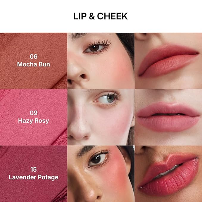 dasique Souffle Color Pot #01 Salmon Buff – Makeup Blush, Buildable Silky-Smooth Texture, Build-In Mini Brush, Multi-Use For Cheek and Lip