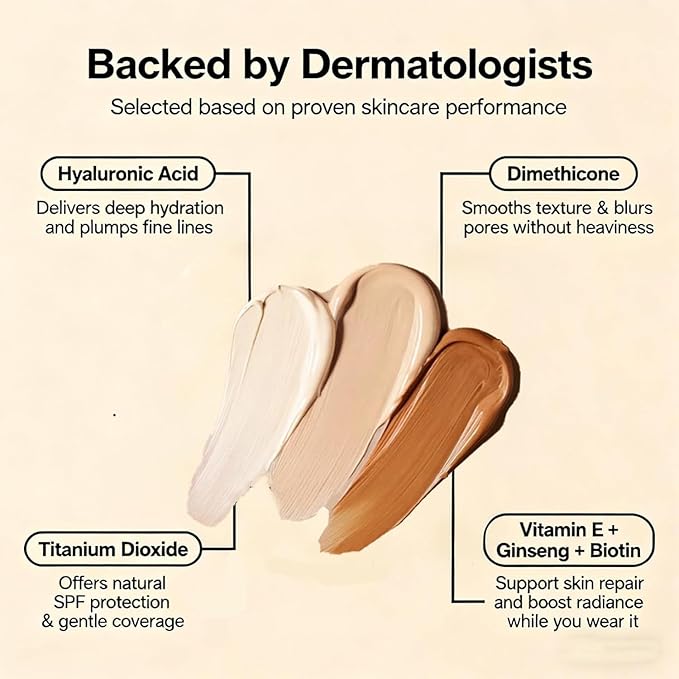 Makeup Foundation for Older Women,2026 New Mushroom Head Air Cushion CC Cream - BB Cream Foundation Makeup Moisturizing Concealer Lightweight Long-Lasting Full Coverage,Evens Skin Tone (Natural color)