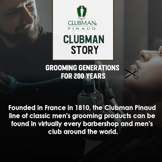 Clubman Pinaud Finest Powder, Classic White Powder for Men, Protection Against Sweat and Body Odor, 9 oz x 3 Packs