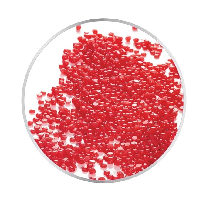 Satin Smooth Hard Wax Beads – Wild Cherry, Pebble Wax for Hair Removal on Sensitive Skin, Fine to Medium Hair, 35 oz
