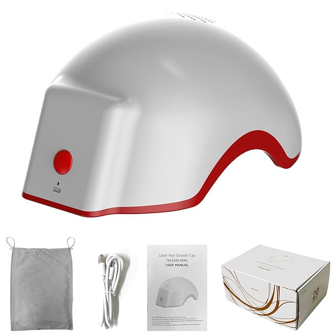 Hair Growth Device,LED Light Therapy Cap,Red Light Cap,Hair Regrowth Treatment for Men and Women