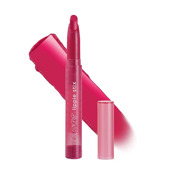 ColourPop Lippie Stix - Long-Lasting Matte Lipstick Formulated with Vitamin E & Shea Butter for All Day Moisture - Richly Pigmented Fuchsia Lipstick - Paraben and Sulfate Free - I Heart This (0.4 oz)