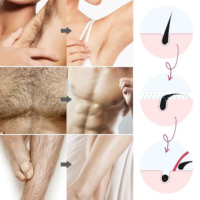 Wax Strips 100 Strips body wax strips Wax Strips for Hair Removal Facial Hair Removal for Women Waxing Kit for Face, Body, Arms, Legs, Chest, Back, Bikini & Brazilian 12 bagsCalming Oil Wipes (100)