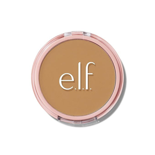 e.l.f. Halo Glow Powder Filter, Ultra-fine Finishing Powder, Smooths The Look of Pores & Fine Lines, Creates A Soft-Focus Glow, Vegan & Cruelty-Free, Medium Warm