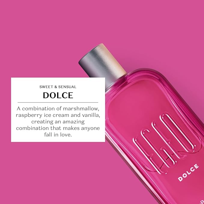 O BOTICARIO Egeo Dolce Eau de Toilette, Girls Long Lasting Perfume, Sweet & Fruity Perfumes for Women, 3 Ounce