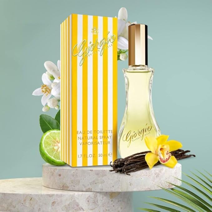 Giorgio Beverly Hills Women's Perfume, Eau De Toilette EDT Spray, Gift for Her, 3 Fl Oz