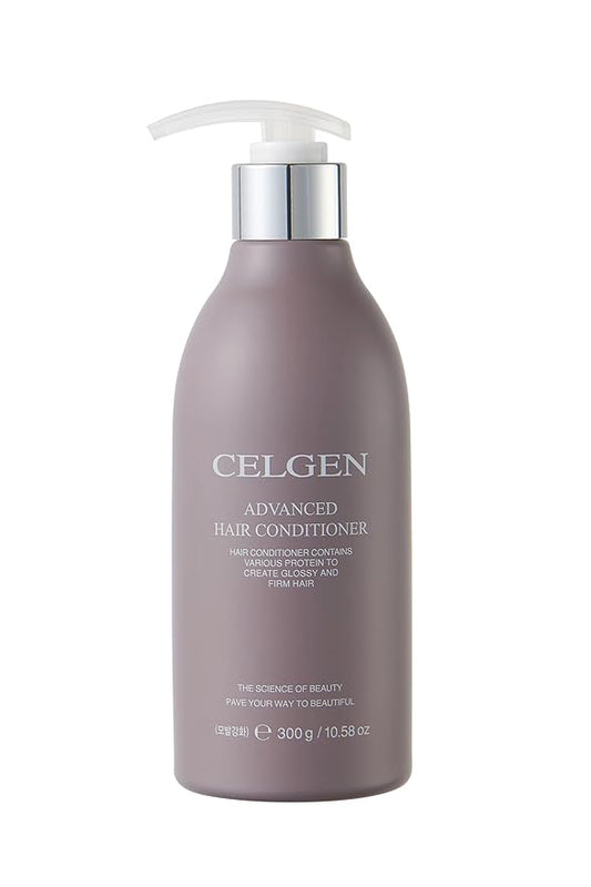 CELGEN] Advanced Hair Conditioner for Smooth, Shiny & Tangle-Free Hair – Collagen & Botanical Extracts, Deep Moisture & Frizz Control,10.58 Oz./ 300g