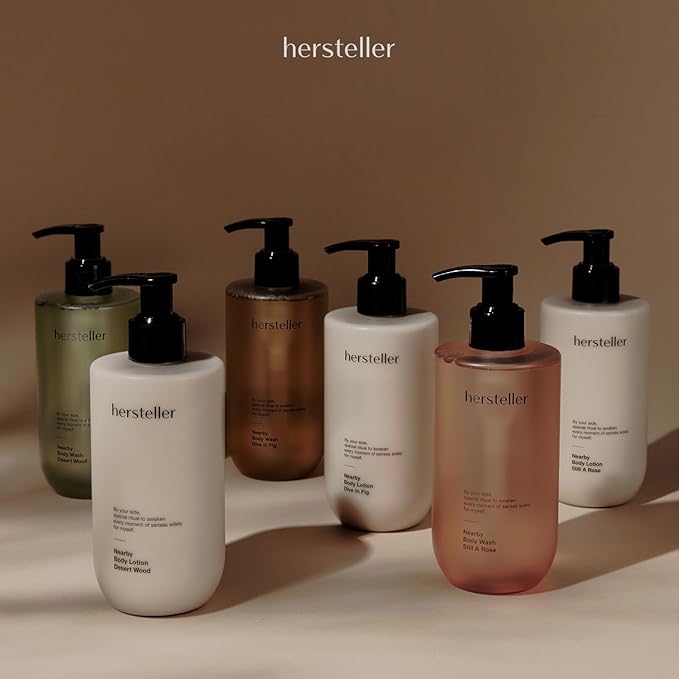 Hersteller Nearby Scented Vegan Body Wash 10.1 fl oz Moisturizing Soothing Cleanser for Dry Skin Desert Wood