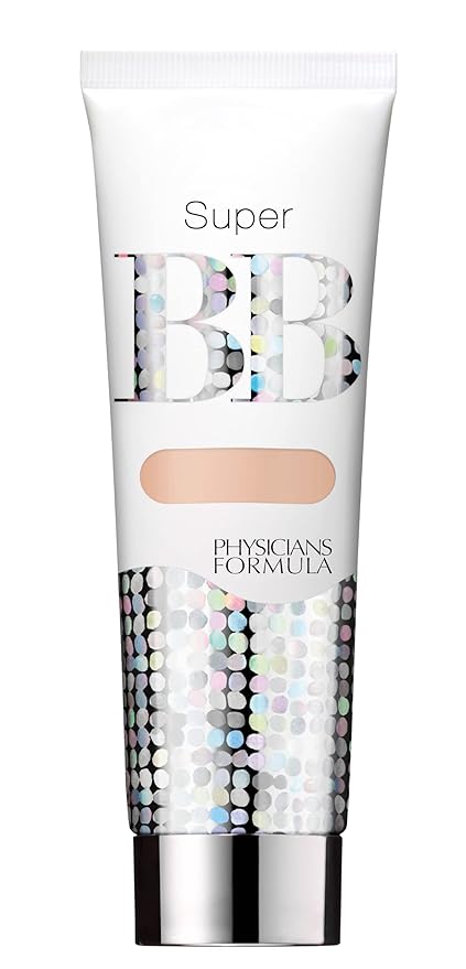 Physicians Formula Super BB Cream. All in 1 Tinted Beauty Balm Foundation Cream, Sheer Moisturizing Coverage, Cruelty Free Light/Medium