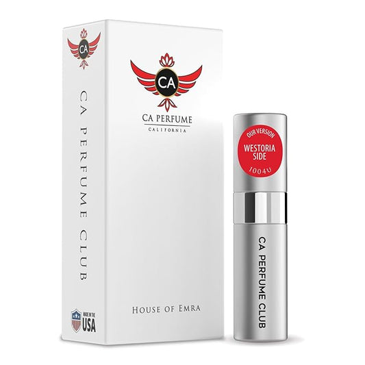 CA Perfume Impression of Westoria Side for Women & Men Eau De Parfum Spray Long Lasting Floral Woody Musk Perfume (0.27 Fl Oz / 8ml)