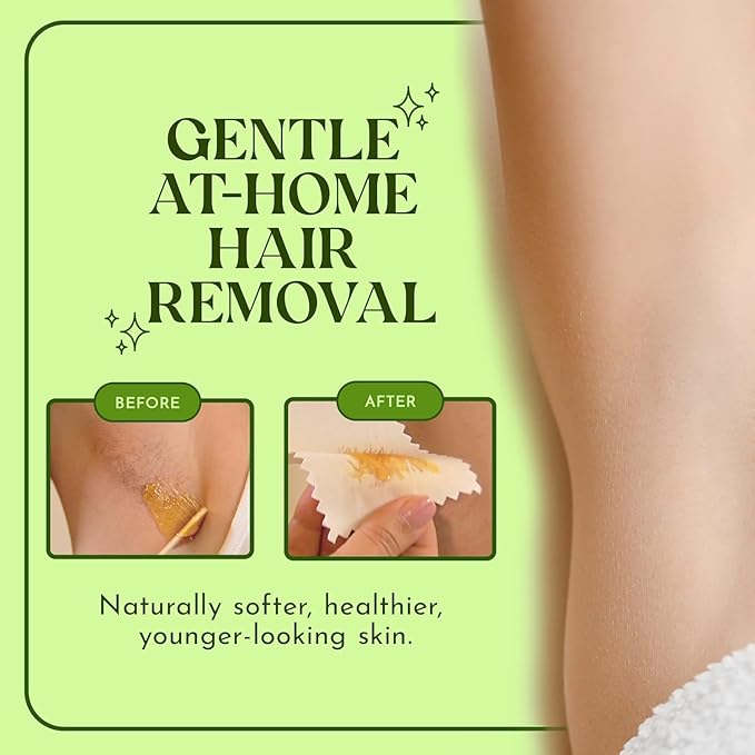 Moom Waxing Strips for Women (48 Count) Polycotton, Specially Engineered for Maximum Hair Removal – Perfect for Bikini, Leg, Eyebrow, Body & Face Wax (only include strips)