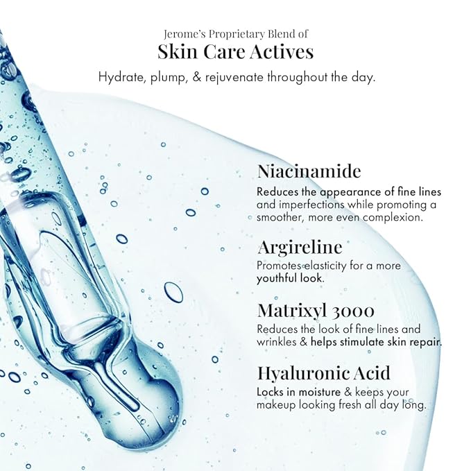 MagicMinerals AirBrush Foundation by Jerome Alexander, Mini Travel Size 1FL Oz, Easy Application Spray Makeup with Anti-aging Ingredients for Smooth Radiant Skin - Light