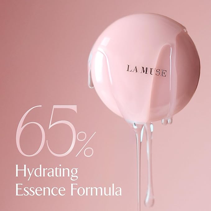 LA MUSE Glow Cushion Foundation No.22 Neutral Beige | Matches Your Skin Tone Perfectly | 65% Hyaluronic Acid Formula Moisturizes Dry Skin | Radiant Glow with Smooth Texture | Light to Medium Coverage