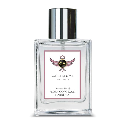 CA Perfume Impression of Flora Gorgeous Gardenia for Women Floral Fruity Fragrance Long Lasting Perfumes for Women Eau De Parfum 1.7 Fl Oz 50ml