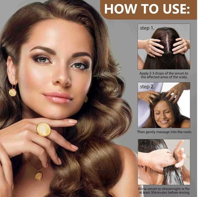 Hair Growth Serum with Rosemary, Scalp Detox Treatment, 1 fl oz