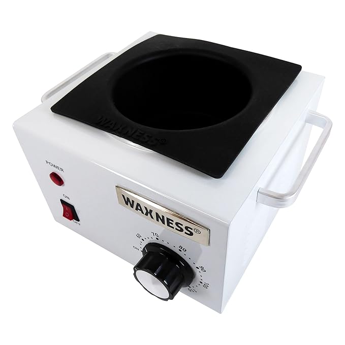 Waxness Professional Wax Heater WN-5001 White Elite-Series 1 lb - 5 Years Warranty