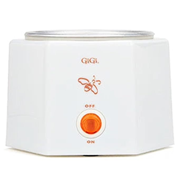 GiGi Hair Removal Wax Warmer, Waxing Kit, Space Saver, Compact, Accomodates 8 oz and 14 oz Wax Cans, 1 Pack