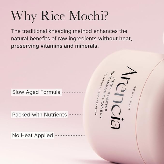 Fresh Rosehip Rice Mochi Cleanser