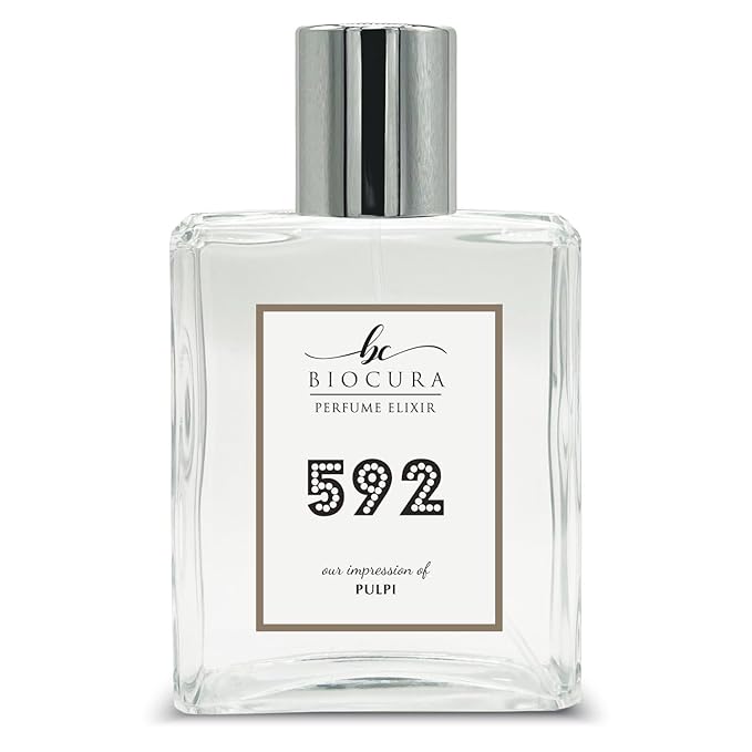 BC Perfume 592 Inspired by Pulpi For Women & Men Replica Fragrance Dupes Eau de Parfum Spray Bottle 3.4 Fl Oz/100ml-X1