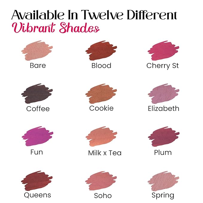 M2U NYC Nude Orange Matte Liquid Lipstick – Long Lasting High Impact Color with Up to 17H Wear – Matte Lipstick for Women – No Budge, Lightweight Creamy Vegan Formula Infused with Jojoba Oil