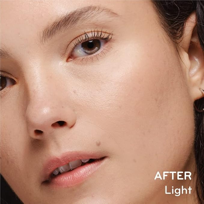 pürlisse Perfect Glow BB Cream Concealer - Hydrating Under Eye Concealer with Jasmine and Goji & Hawthorn Berry - Oil Free Makeup for Dark Circles, Redness & Fine Lines - Light (0.34 oz)