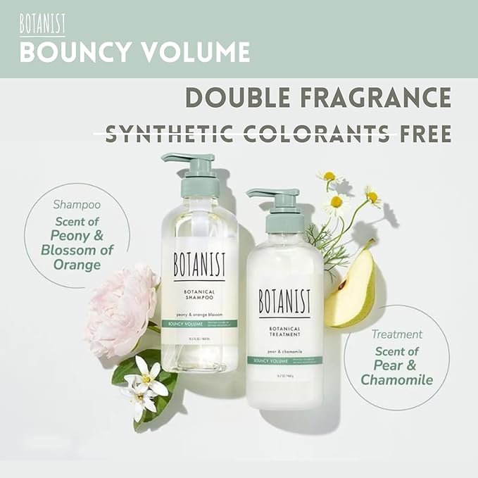 Organic Shampoo for Women & Men, Curly Hair Shampoo for Dry, Damaged Hair with Natural Protein, Collagen, Keratin& Ceramide from Japan, Silicone& Sulfate Free 15.5 Fl Oz PEONY& ORANGE BLOSSOM