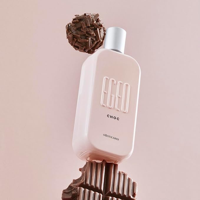 O Boticário Egeo Choc Eau de Toilette, Orange Plum & Apricot Fragrance Perfume for Women, 3 Ounce