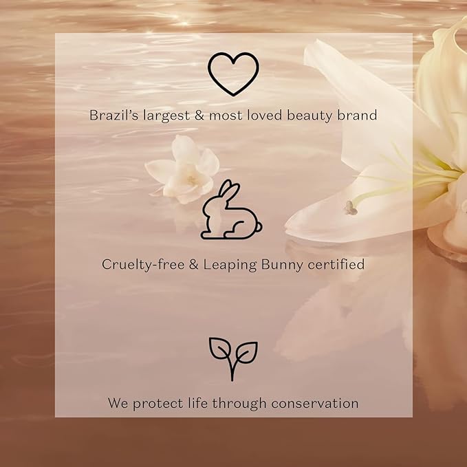 O Boticário Lily Lumiere Eau de Parfum, Long-Lasting Fragrance Perfume for Women, 1 Ounce