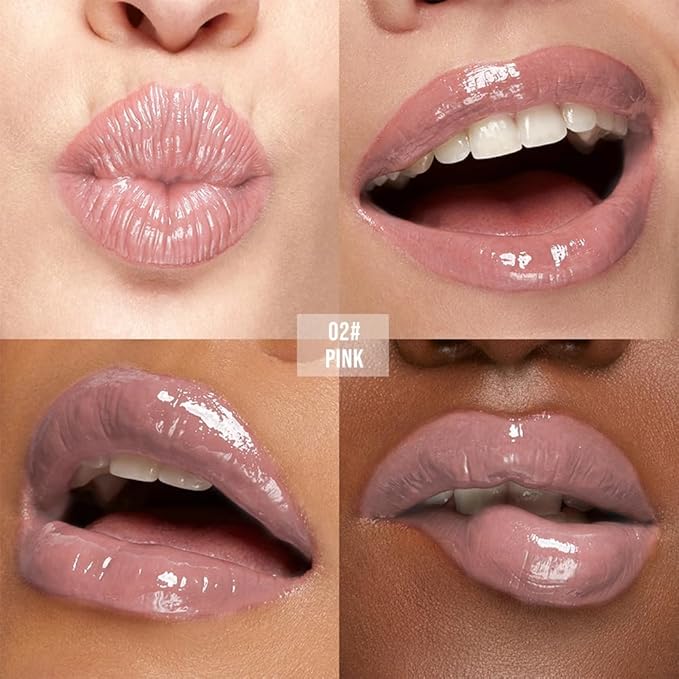 Color-Changing Lip Balm, Moisturizing Hydrating Tinted Lip Balm for Dry Lips, Long-Lasting Nourishing Lipstick, Glossy Lip Tint, Lip Care for Smooth, Soft Lips.2#