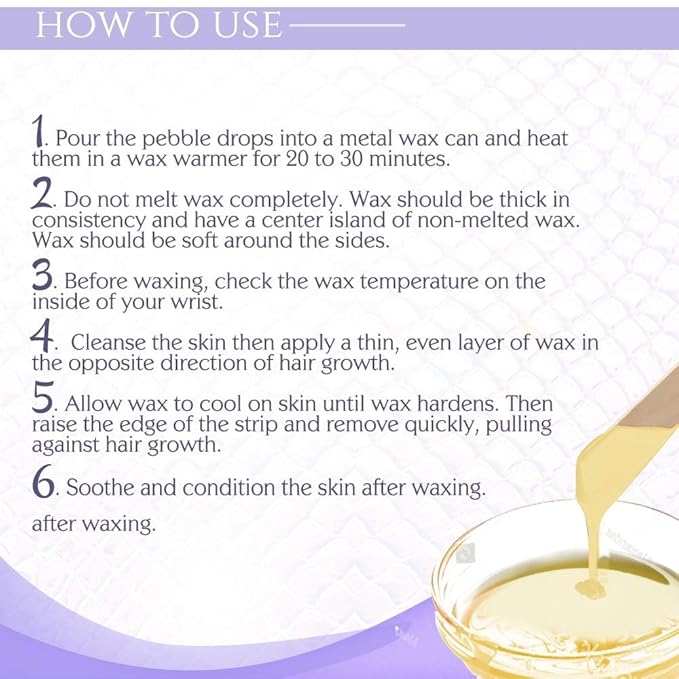 Satin Smooth Hard Wax Beads – Calendula Gold, Pebble Wax for Hair Removal on Coarse Hair, Sensitive Skin & Brazilian Waxing, 35 oz