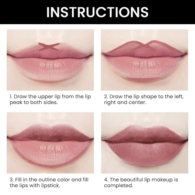 evpct 1Pcs Light Nude Beige Matte Lip Liner and Lipstick Combo Set Kit for Women, Magic Neutral Lipsticks 24 Hours Original Lipstick and Lips Liner Pencil Stain Makeup Long Lasting Waterproof, 23#