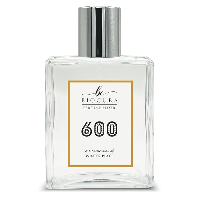 BC Perfume 600 Inspired by Winter Place For Women & Men Replica Fragrance Dupes Eau de Parfum Spray Bottle 3.4 Fl Oz/100ml-X1