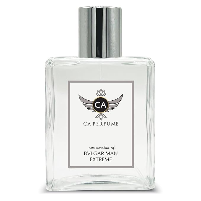 CA Perfume Impression of Belgarian Man Extreme for Men Woody Aromatic Scent Long Lasting Cologne for Men Signature Scent for Day and Night Wear 3.4 Fl Oz 100ml