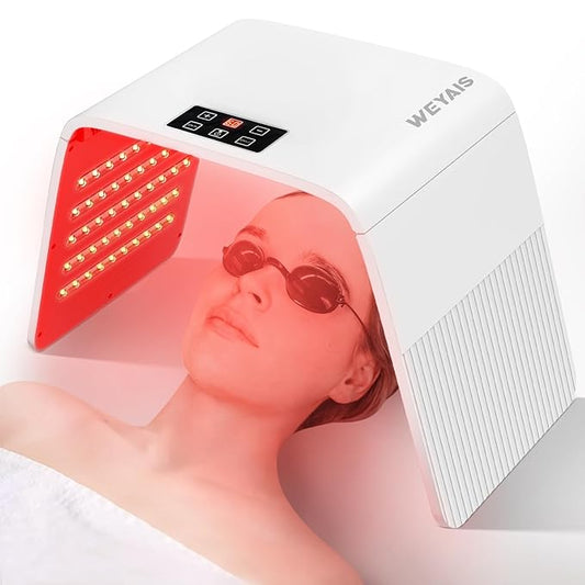 Red-Light-Therapy, Red Light Therapy for Face, 7 Colors Facial Led Light Therapy Face Mask,SPA Equipment for Skincare at Home