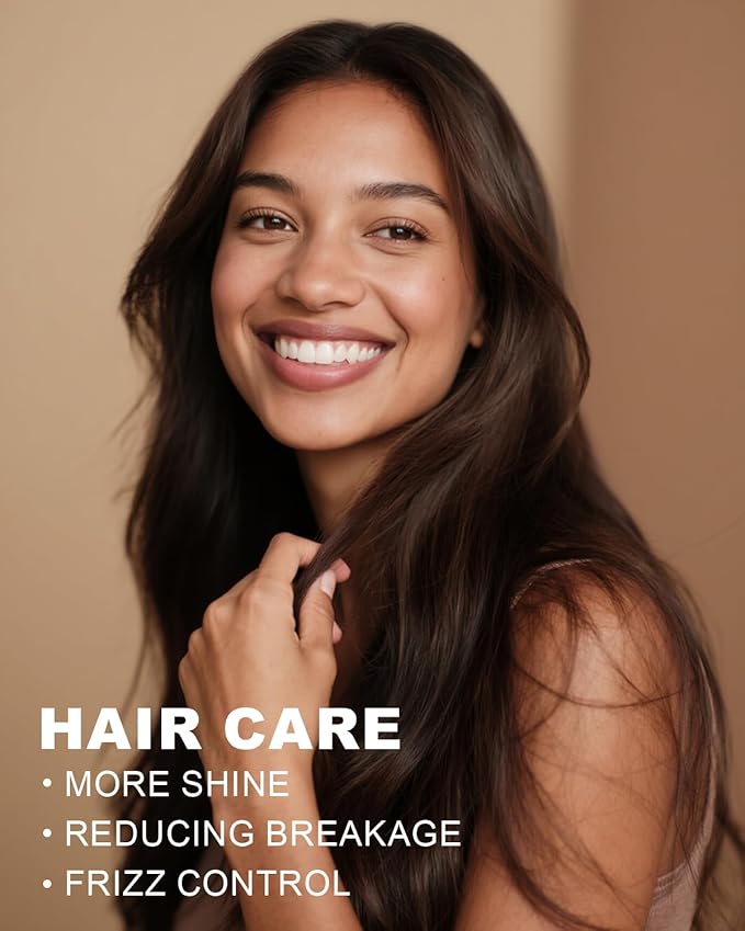 Yoken Argan Oil for Hair, Pure and Natural Morocco Argan Oil, Argon Oil For Hair, Scalp, Face & Skin Care, 100% Cold Pressed Hair Conditioner, Unrefined Argon Nails Carrier Oil (8 Fl Oz)