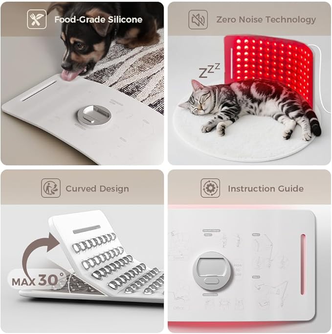 Red Light Therapy for Face and Body, 96 LEDs Curved Silicone Infrared Light Therapy with Stand and Belt, FSA HSA 660nm 850nm Dual Wave Lamp for Muscle Recovery, Skin Care & Sleep Improvement.