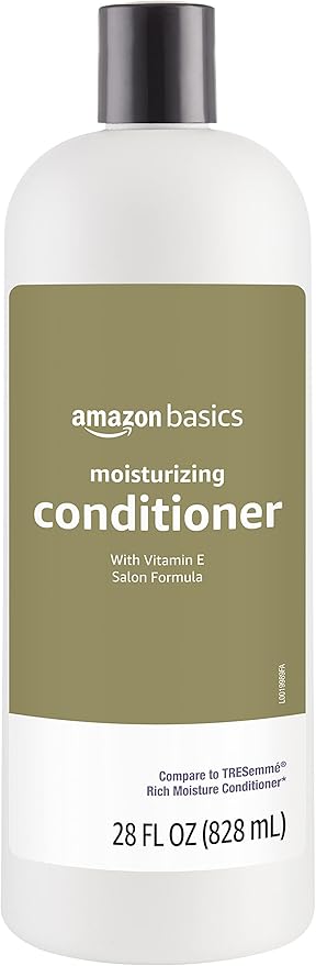 Amazon Basics Moisture Rich Conditioner, 28 Fl Oz (Pack of 4)