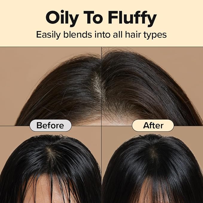 I DEW CARE Biotin Clarifying Dry Shampoo - Tap Secret Original Trio Set | Strengthening & Volumizing, Powder Type, Refillable, Non-aerosol, Brunette, Korean Ginseng, Stocking Stuffers, 0.26 Oz * 2ea