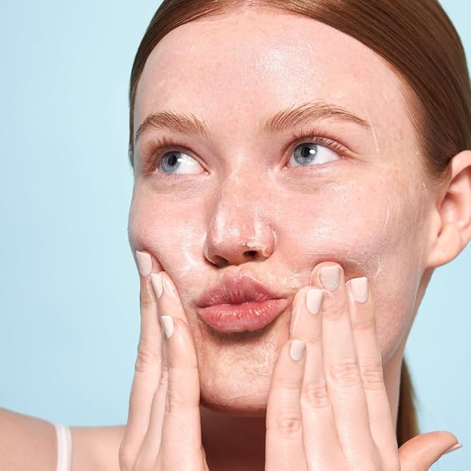 Indie Lee Brightening Facial Gel Cleanser, Clean & Gentle Daily Hydrating Makeup Remover & Exfoliating Face Wash & Mask, Non-Stripping Vegan & Plant-Based Formula, For All Skin Types (30 ml)