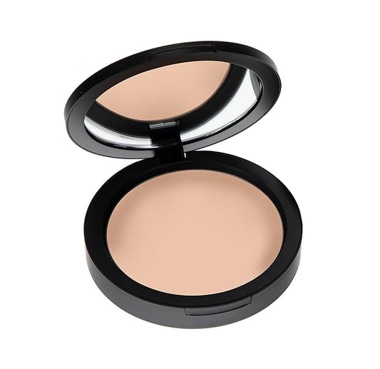 Mineral Dual Powder - 4-in-1 Pressed Mineral Foundation with SPF 15 for Flawless Glow - Oil-Free, Talc-Free, Gluten-Free, 0.45 oz (Due Date - Medium) by Mommy Makeup