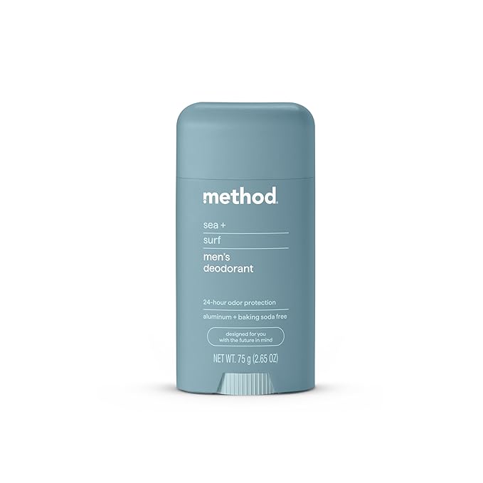 Method Deodorant, Sea + Surf, 2.65 oz, 24 Hour Odor Protection, 2.65 oz